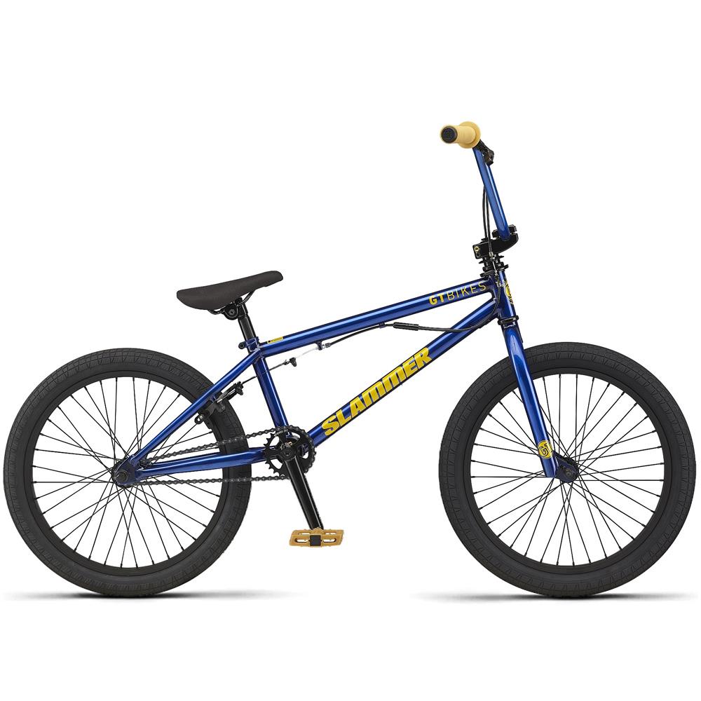 An image of GT Slammer BMX Bike Blue BMX Bikes