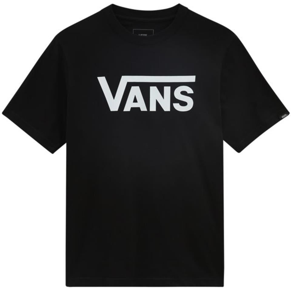 Vans Classic Boys T-Shirt - Black/White (8-14+ Years) Small