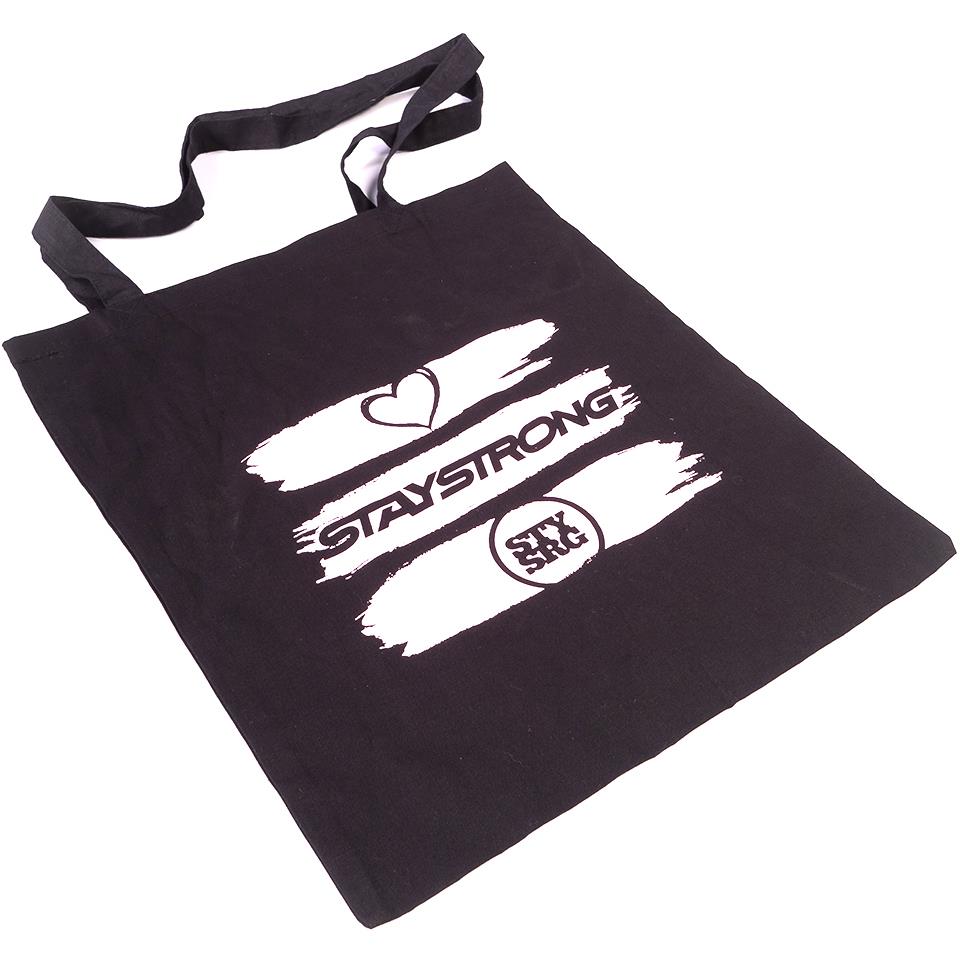 An image of Stay Strong Luv Heart Tote Bag Accessories
