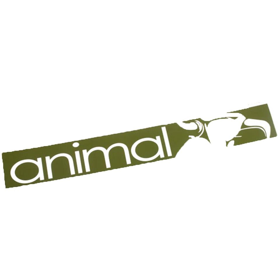 An image of Animal 25in Street Sticker - Olive Sticker Packs