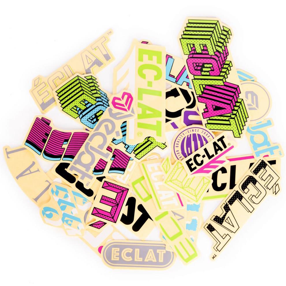 Eclat Assorted Sticker Pack Black