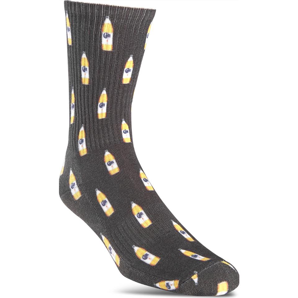 An image of Etnies Colt 45 Crew Sock - Black Socks