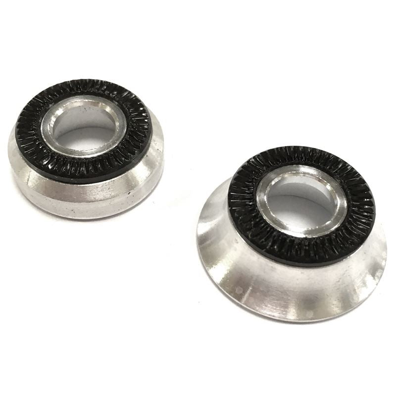 An image of Profile Rear Cone Spacer Set Silver BMX Hub Spares