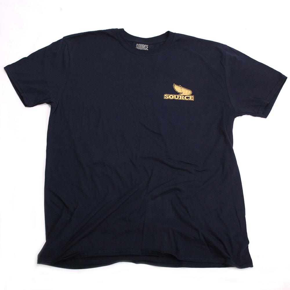 An image of Source Motocross T-Shirt - Navy XX Large T-shirts