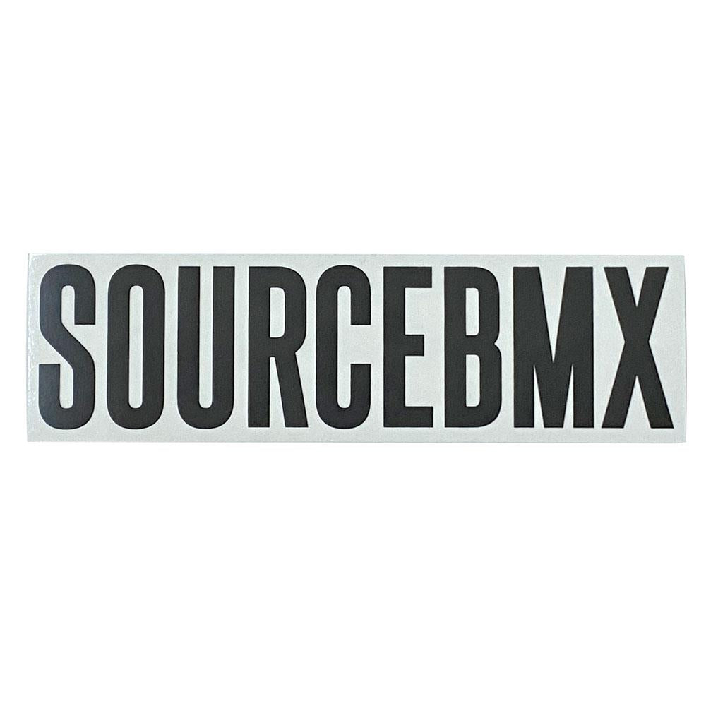 Source Script Sticker Black