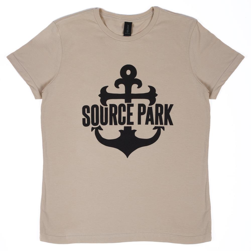 Source Park Womens T-Shirt - Sand Large