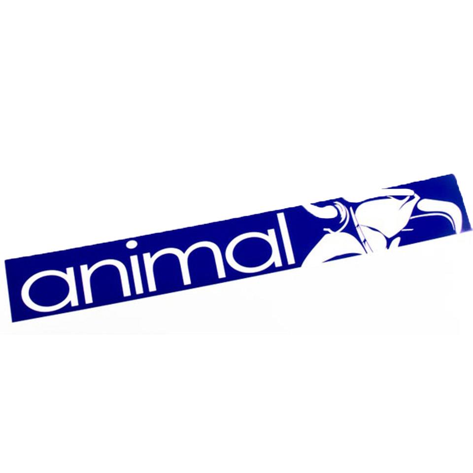 An image of Animal 25in Street Sticker - Blue Sticker Packs