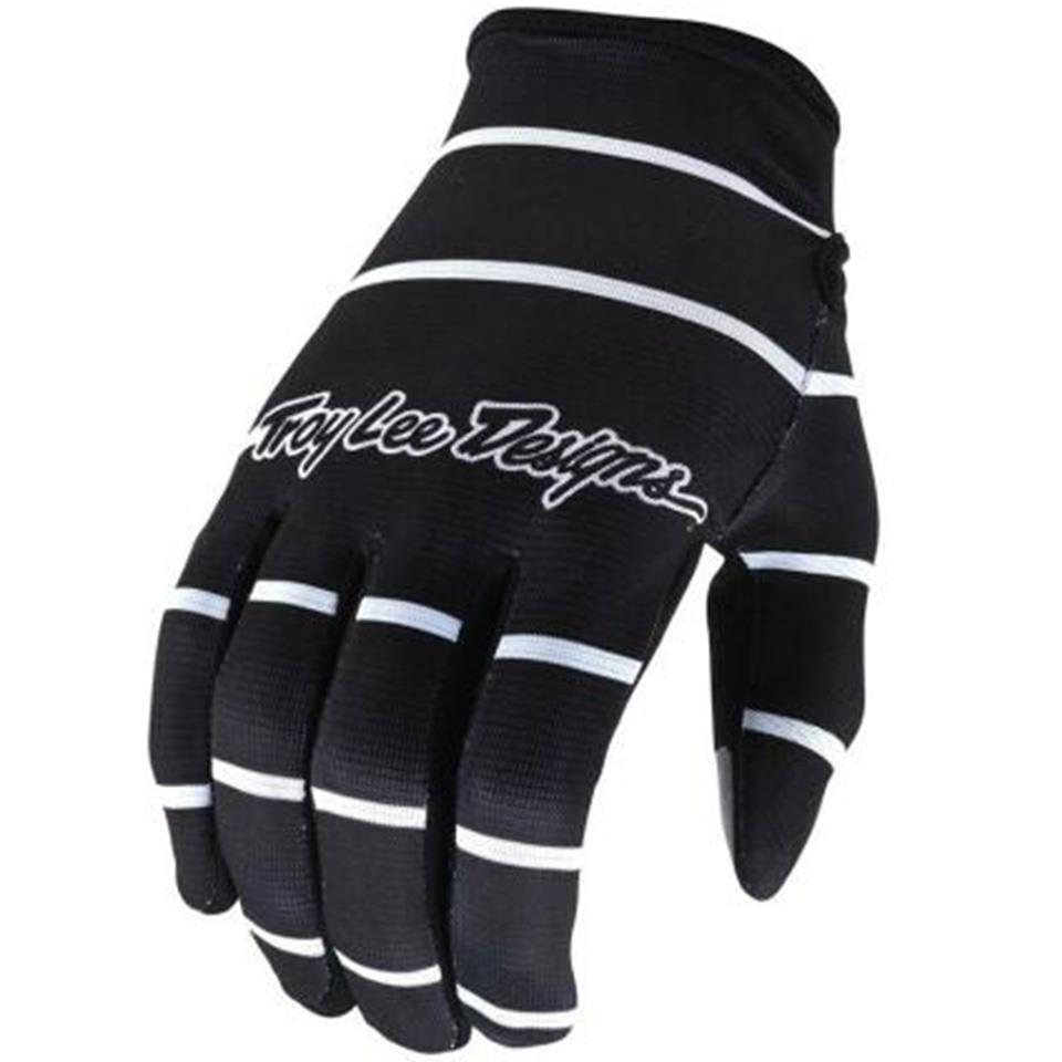 Troy Lee Flowline Race Glove - Stripe Black X Large