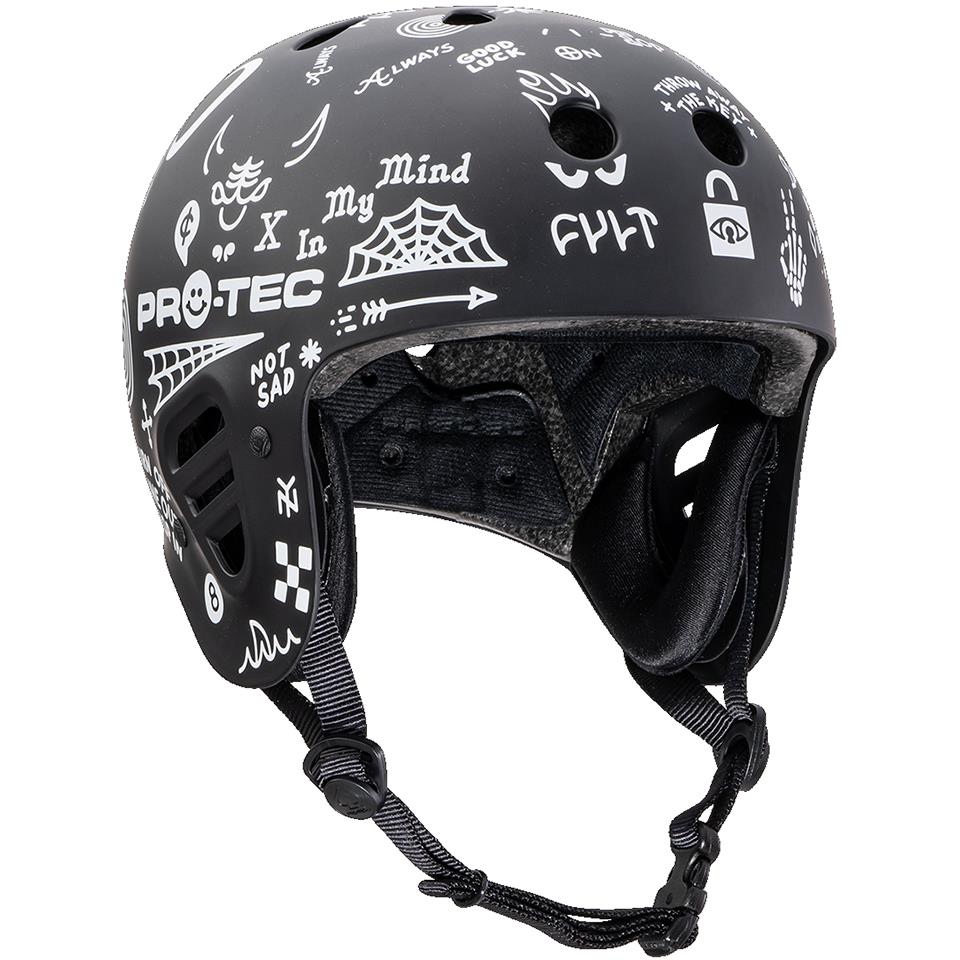 Pro-Tec Full Cut Cult Helmet - Matte Black X Small