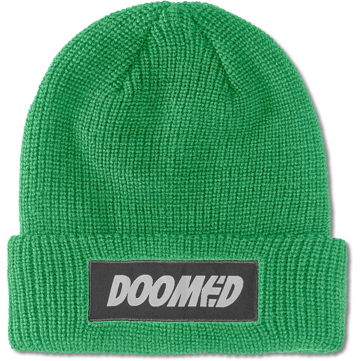 An image of Etnies X Doomed Beanie - Lime Caps & Beanies