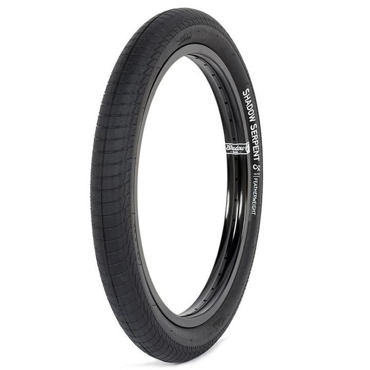 An image of Shadow Serpent Foldable Tyre Black / 2.3" BMX Tyres