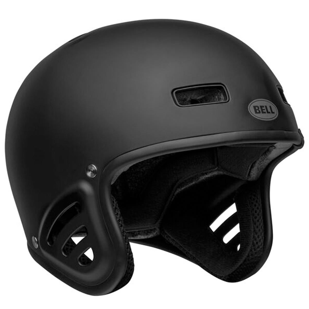 Bell Racket Dirt/Skate Helmet - Solid Matt Black Medium