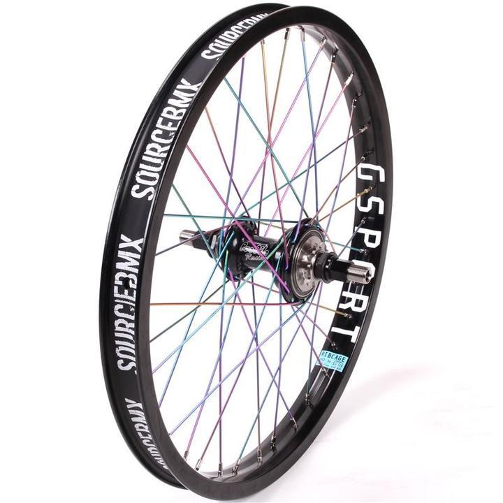 Profile Z Coaster Male / G-Sport Ribcage Custom Rear Wheel with Titanium Upgrade - LHD Black / LHD