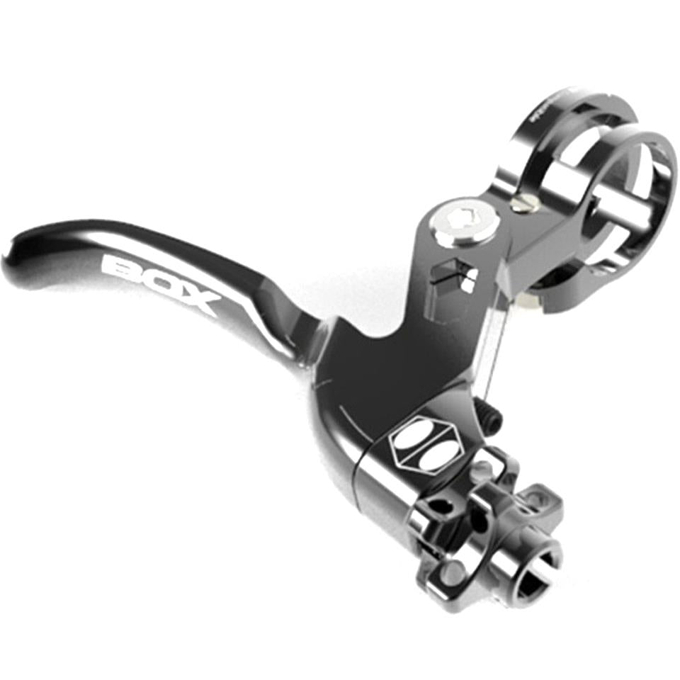 Box One Long Reach Race Lever - Left Silver