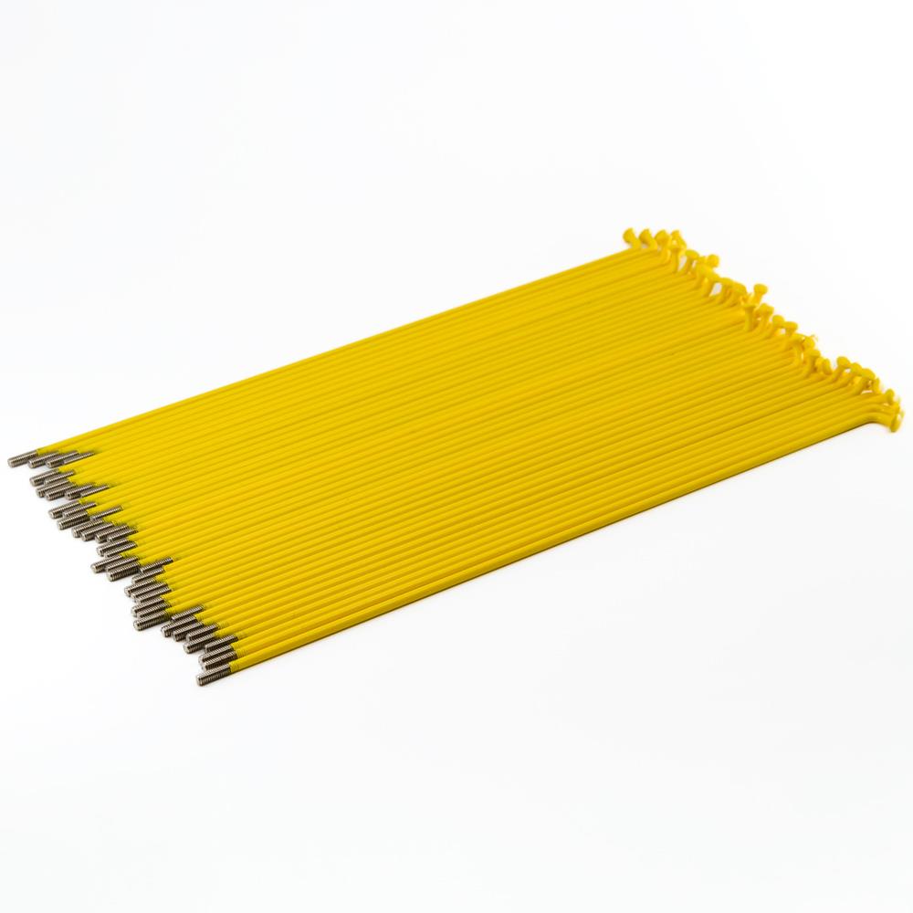 Source Stainless Spokes (40 Pack) - Yellow 192mm
