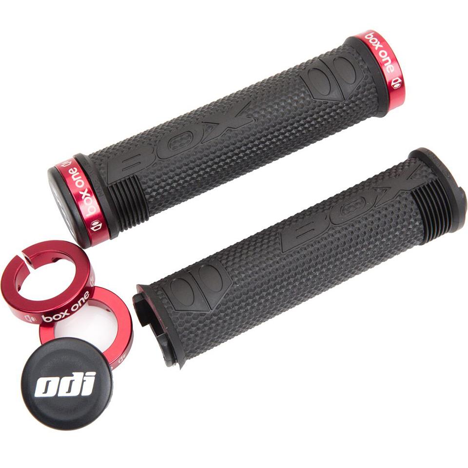 Box One Lock On Race Grip Black and Red