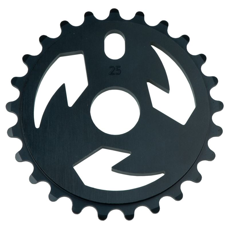 An image of Tall Order Logo Sprocket Black / 28t BMX Sprockets