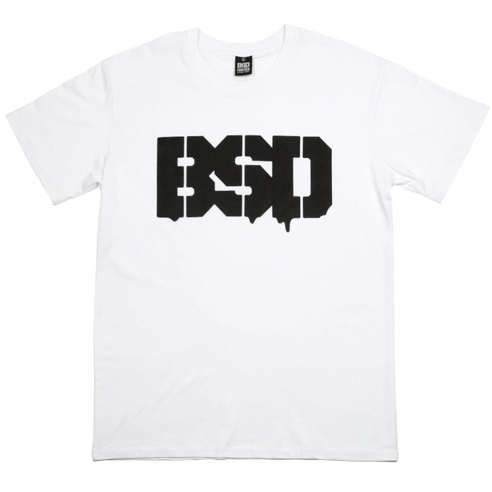 BSD Drip T-Shirt - White X Large