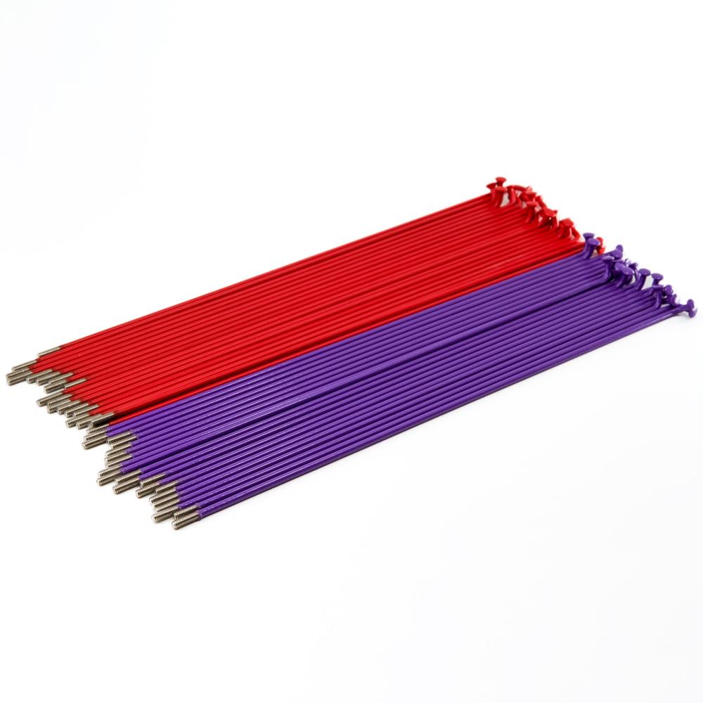 Source Spokes (Pattern 50 50) - Red/Purple 194mm