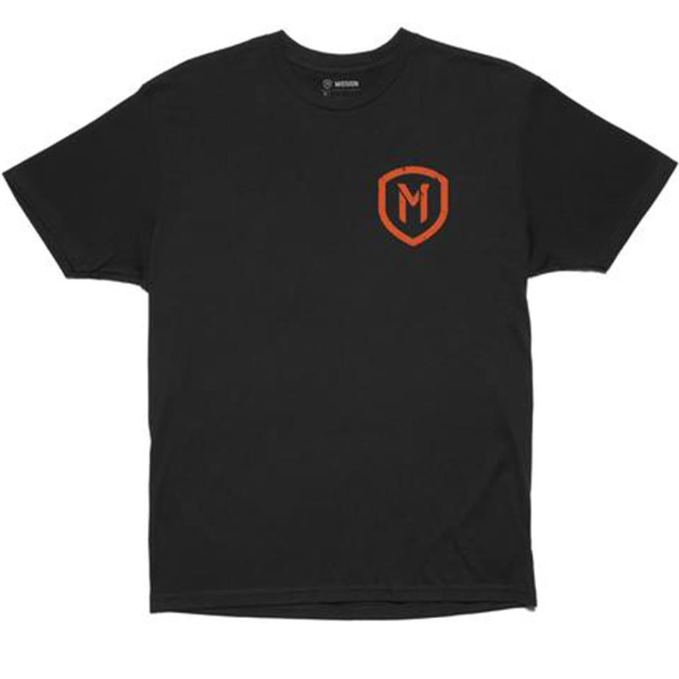 Mission Standard Issue T-Shirt - Black Black / Small