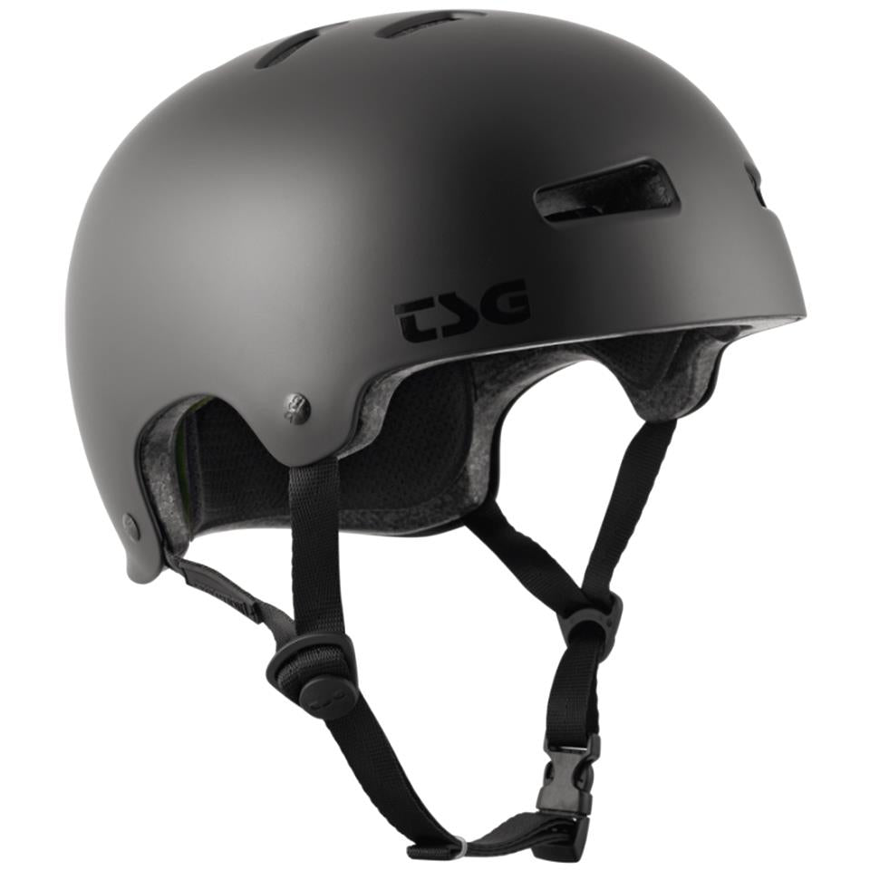 TSG Evolution Solid Colour Helmet - Satin Dark Black Large/X Large