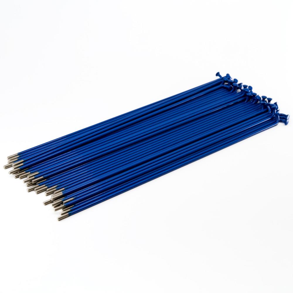 Source Stainless Spokes (40 Pack) - Blue 184mm