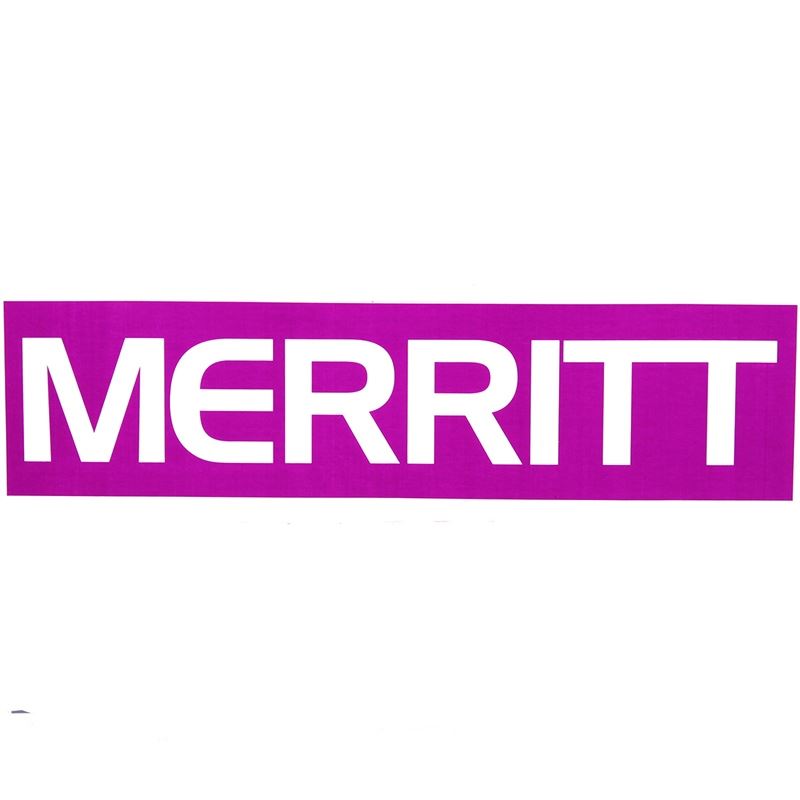 An image of Merritt Frame Sticker Purple Sticker Packs