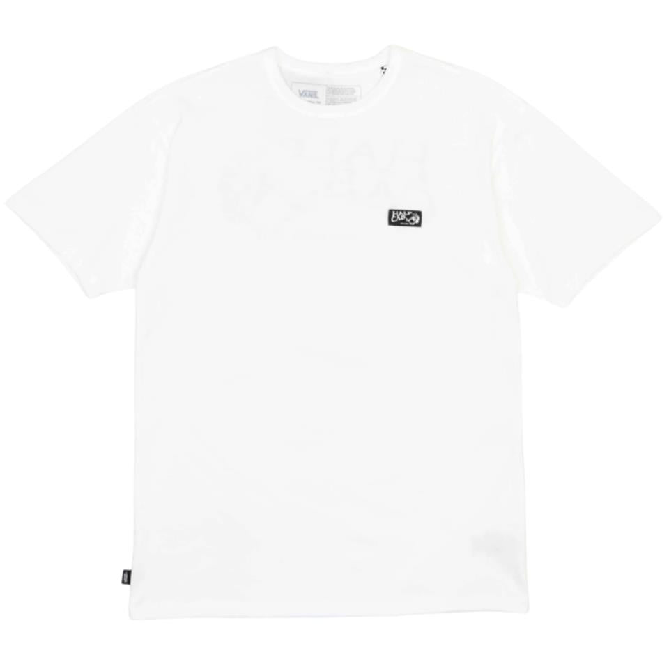 An image of Vans Half Cab 30th Anniversary OTW T-Shirt - White Medium T-shirts