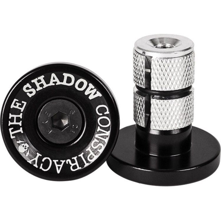 Shadow Deadbolt Bar Ends Black