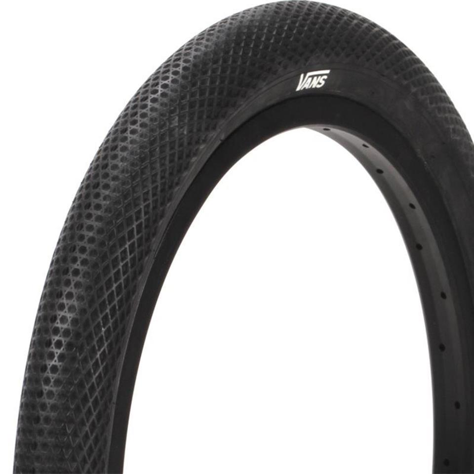 An image of Cult X Vans Tyre Black / 2.4" BMX Tyres