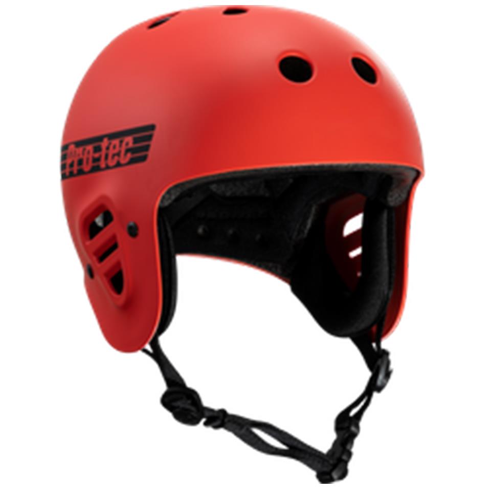 Pro-Tec Full Cut Helmet - Matte Bright Red X Small
