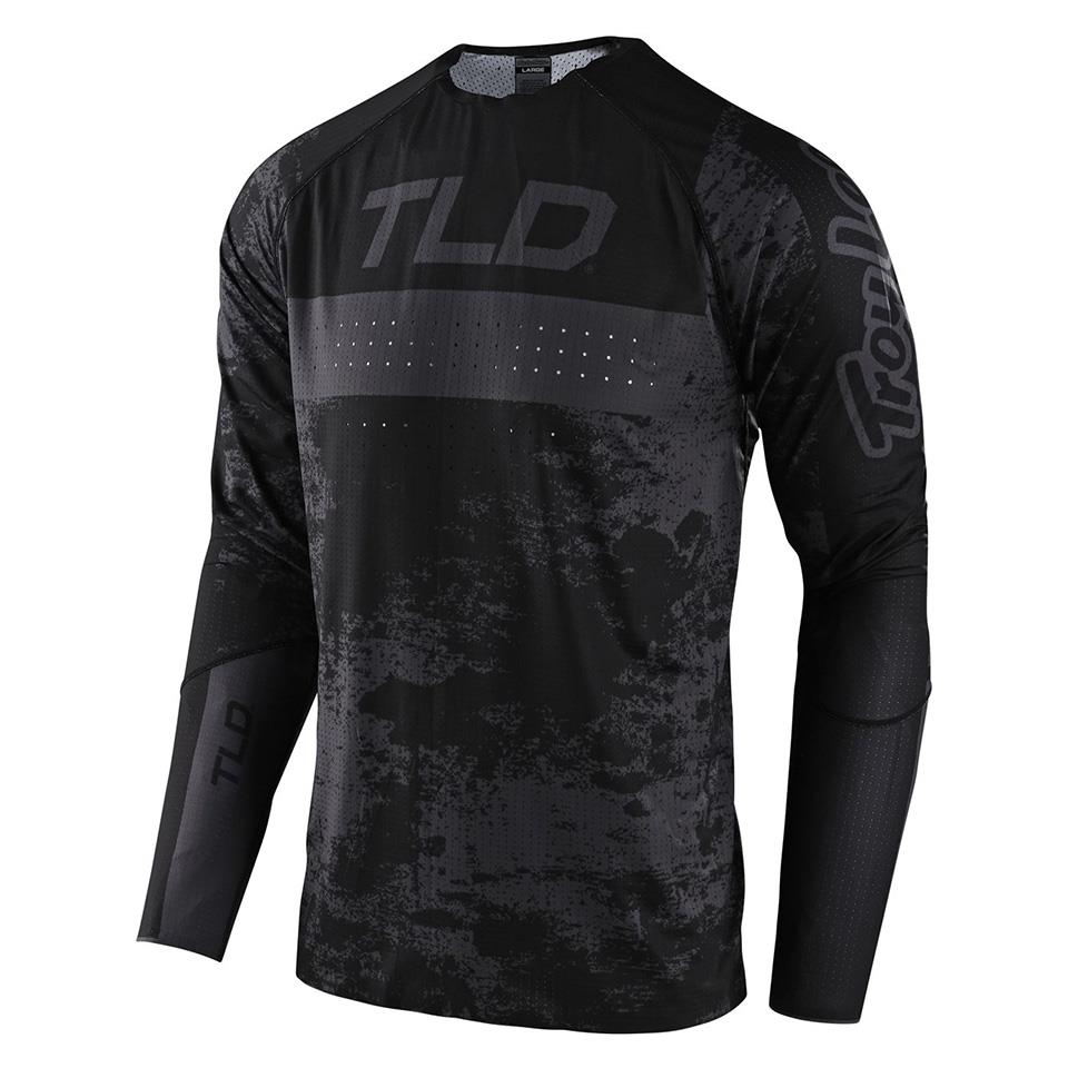 Troy Lee Sprint Ultra Race Jersey - Grime Black Small