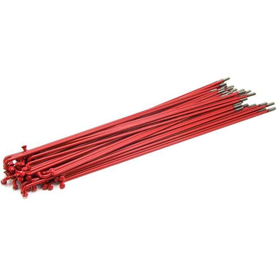 An image of Mission Spokes (40pc) Red / 186mm BMX Spokes