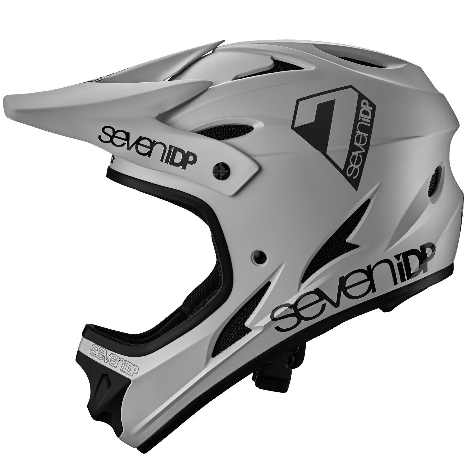 Seven iDP M1 Youth Race Helmet - Grey Youth Medium