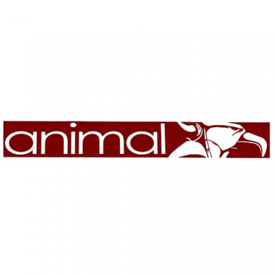 An image of Animal 25in Street Sticker - Maroon Sticker Packs