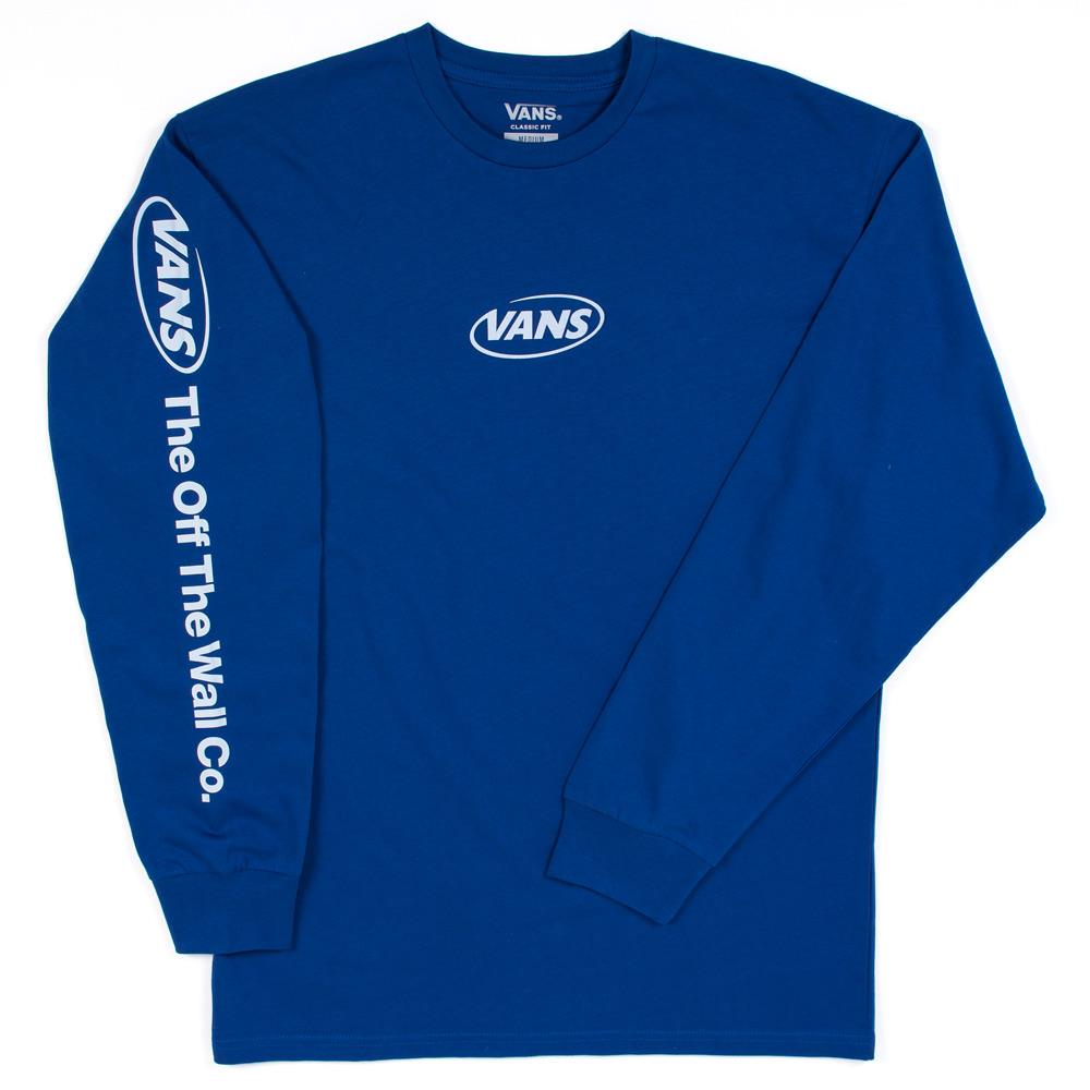 An image of Vans Hi Def Commercial T-Shirt - True Blue Small T-shirts