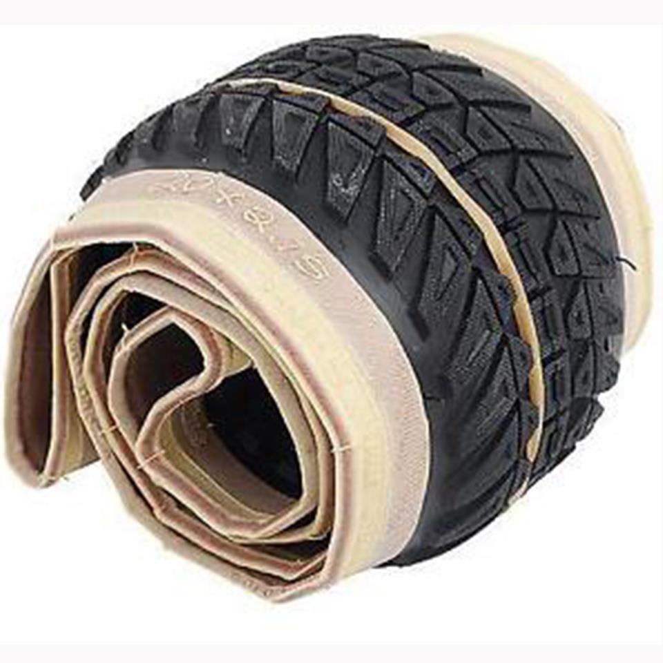 Fly Ligera Foldable Tyre Black Tread With Tan Sidewall / 2"