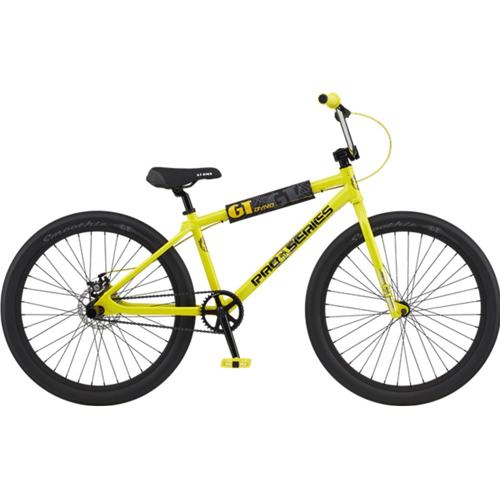 An image of GT Pro Series Heritage 26" BMX Bike Yellow BMX Bikes