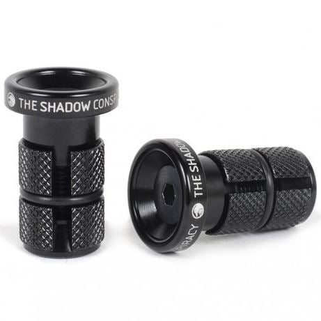 Shadow Deadbolt Slim Bar Ends Black