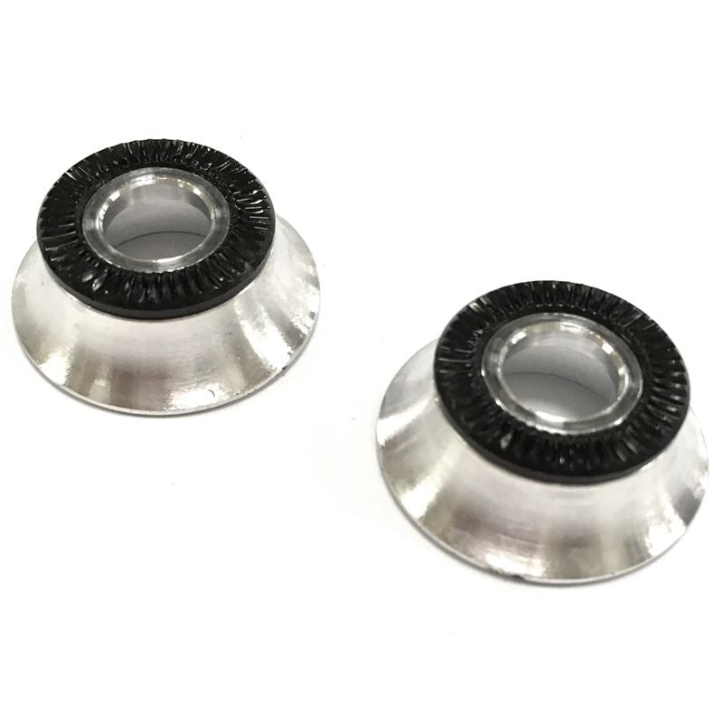 An image of Profile Front Cone Spacer Set Silver BMX Hub Spares