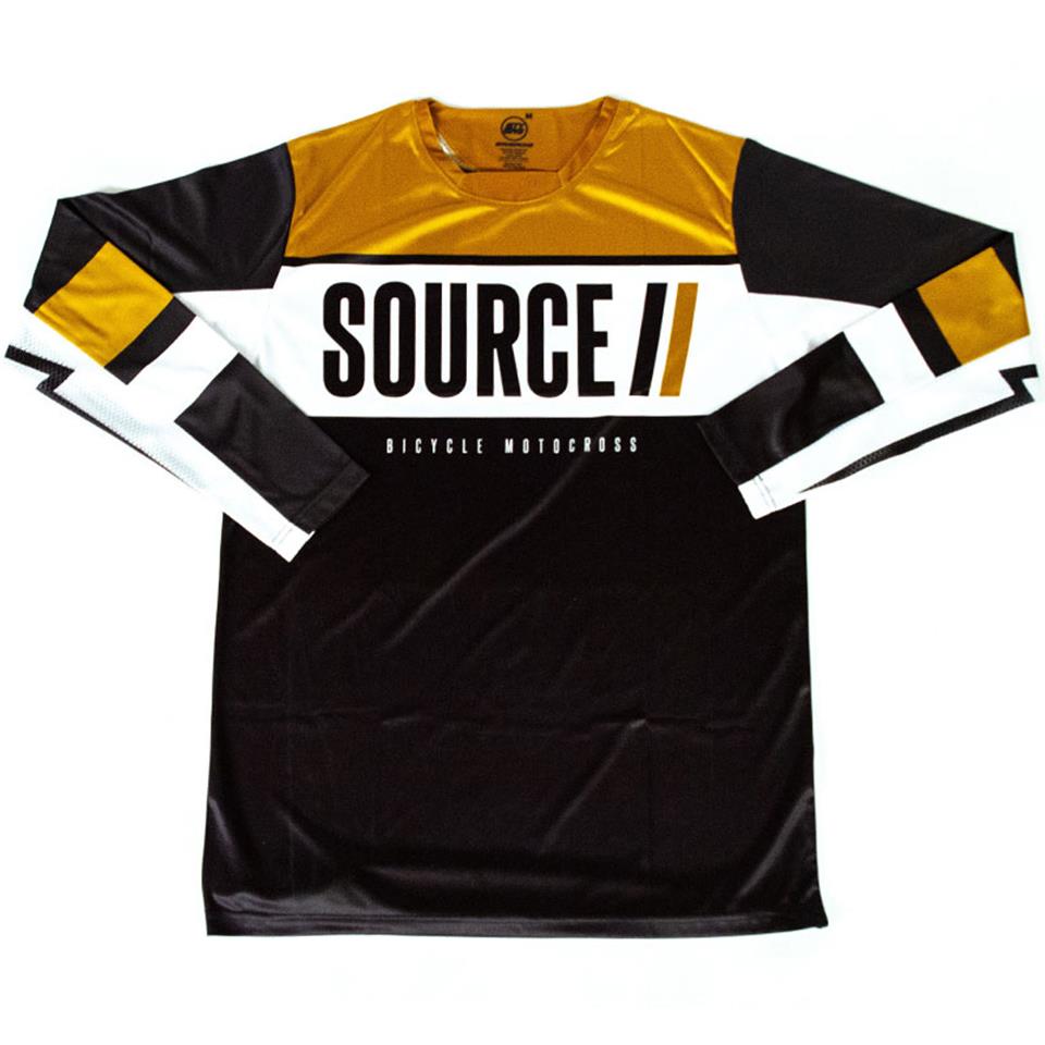 Source Race Youth Jersey - Gold 5-6 yrs