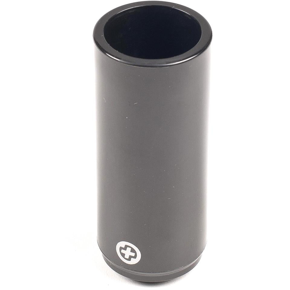 An image of Saltplus Echo Peg Sleeve Black / 4.3" BMX Peg Sleeves