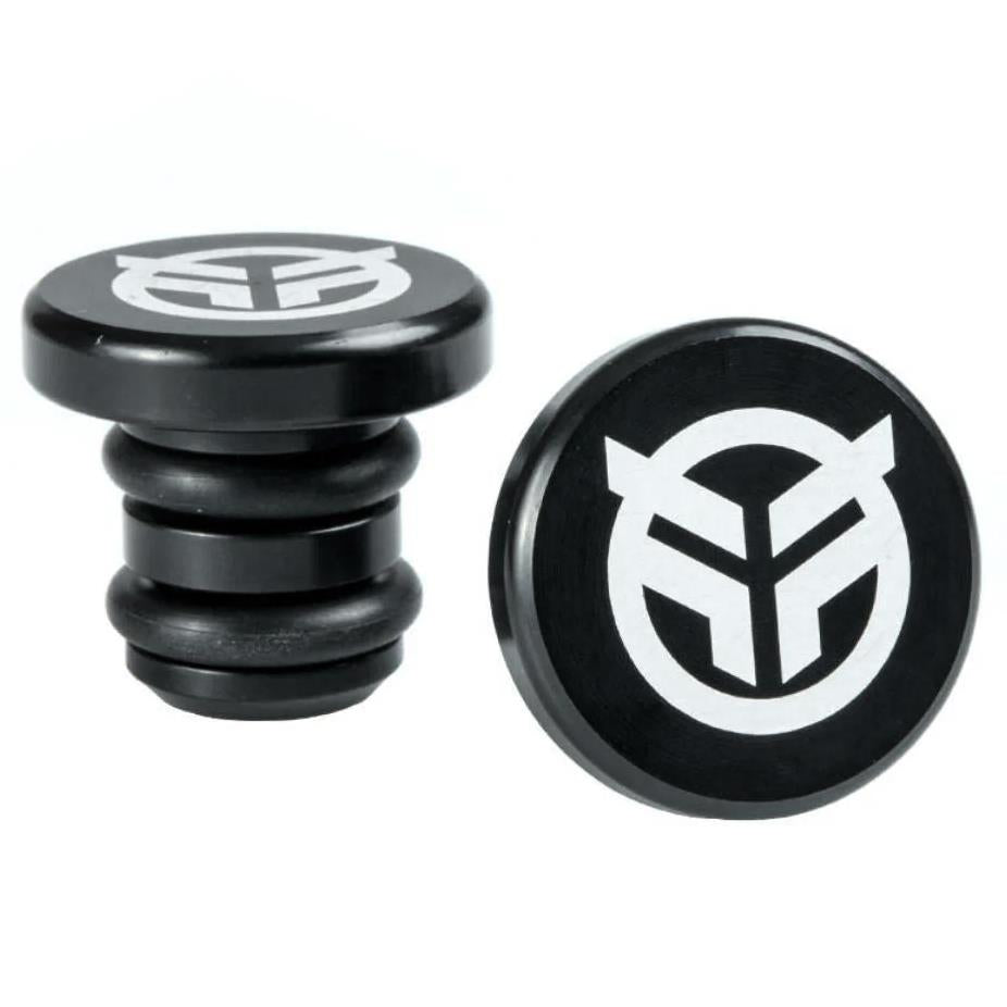 An image of Federal Alloy Bar ends Black BMX Bar Ends