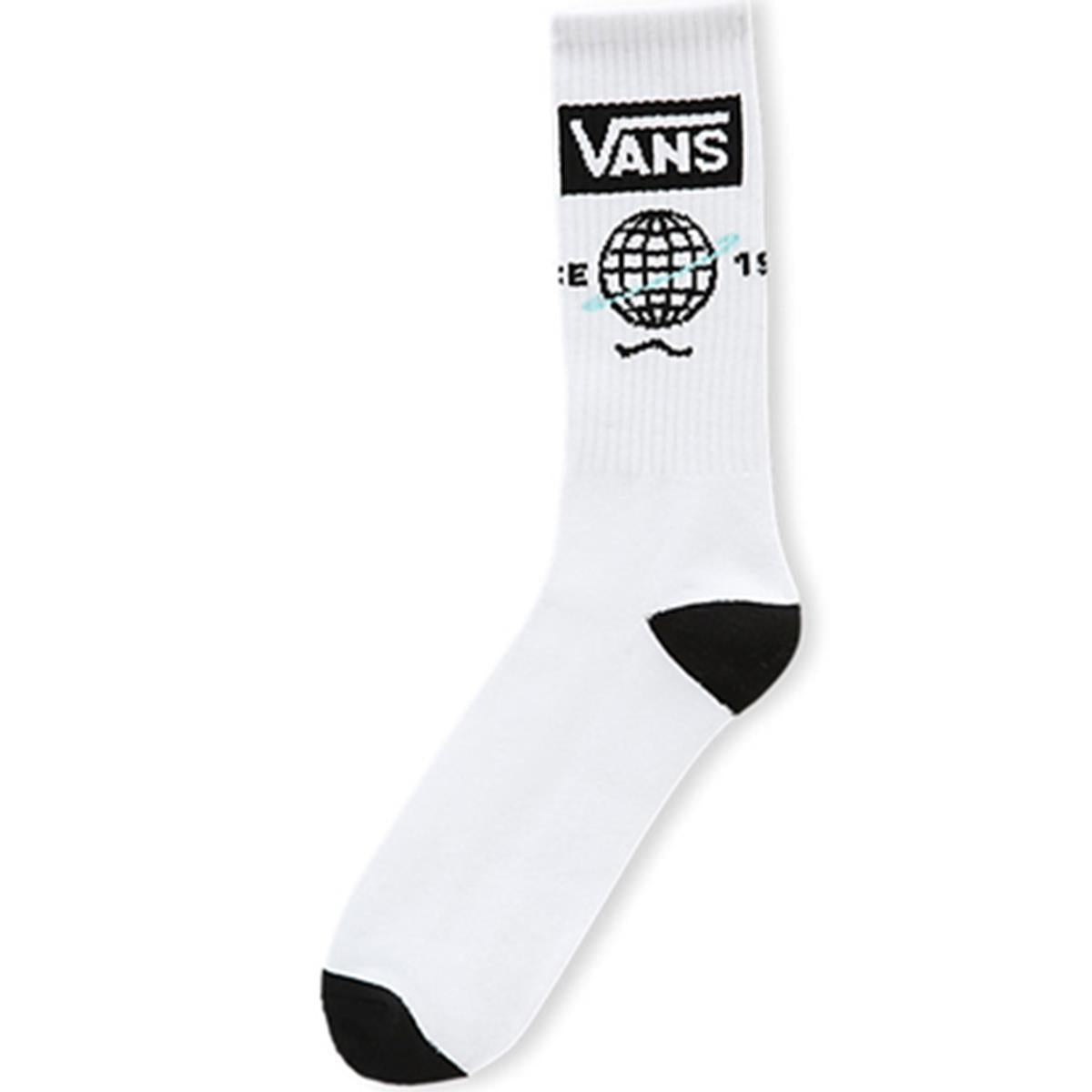 Vans Fumed Glass Crew Sock - After Dark/White UK 5.5-8