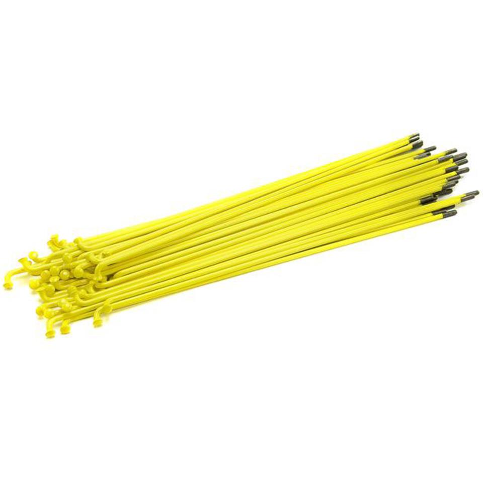 An image of Mission Spokes (40pc) Yellow / 186mm BMX Spokes