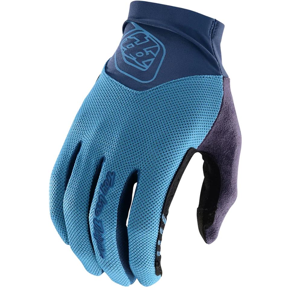 Troy Lee Air Race Gloves - Slate Blue Medium