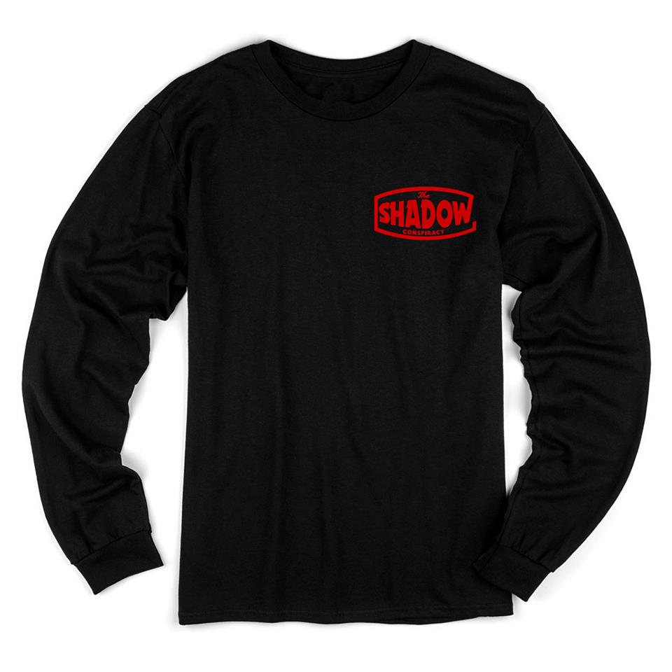 Shadow Sector Long Sleeve T-Shirt - Black Small