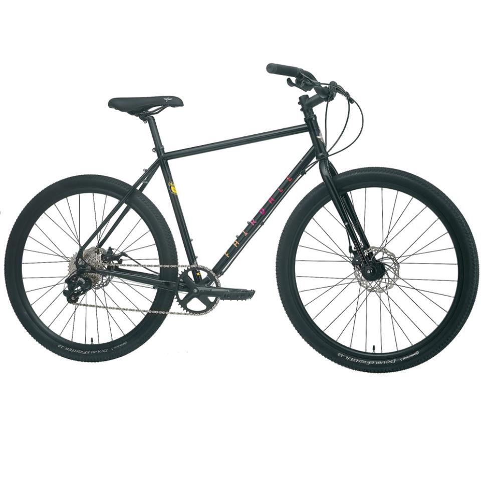 An image of Fairdale Weekender Archer 27.5" SRAM Bike 2022 Gloss Black / Large BMX Bikes