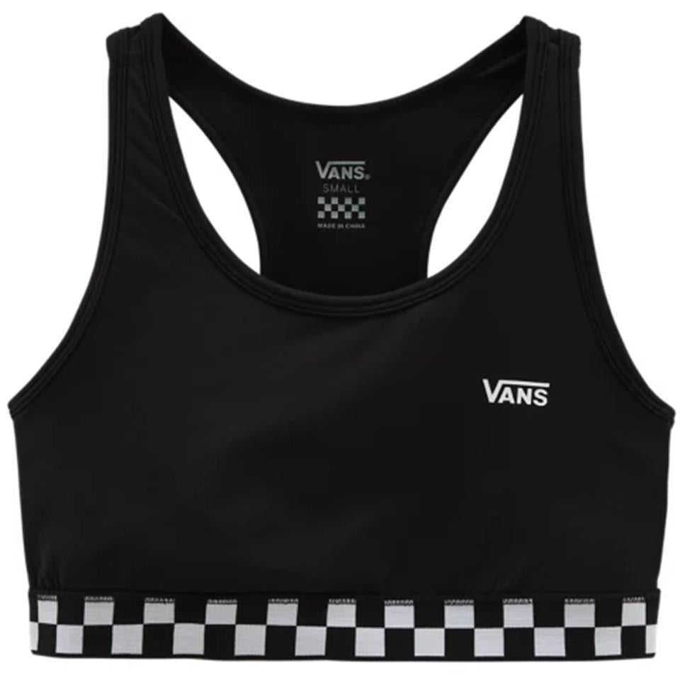 Vans Womens Skate Sports Bra - Black Large