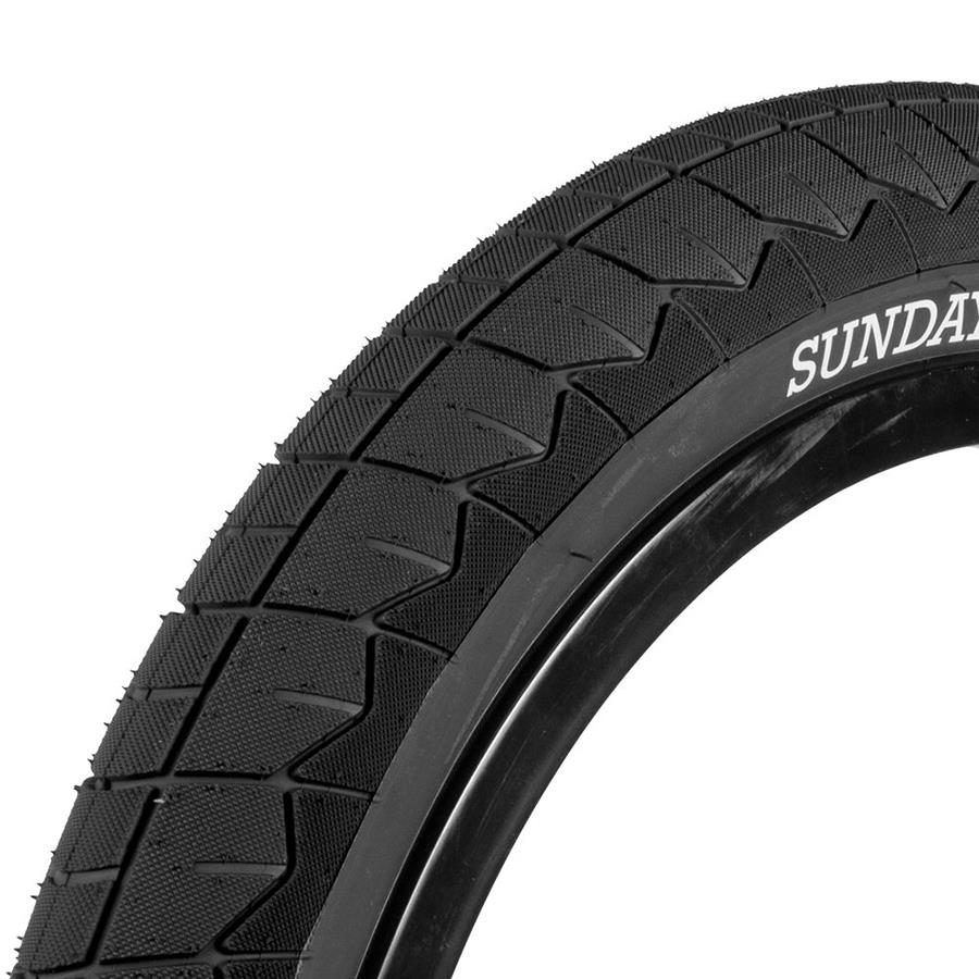 Sunday Street Sweeper V2 Tyre Black / 2.4"